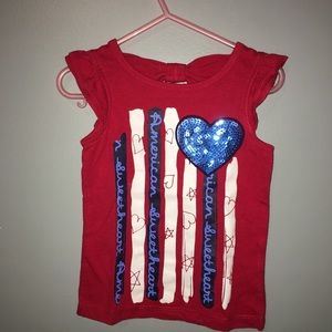 ⭐️ America Girl’s Top 3T